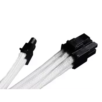 kabelis PCI-E 8pin(6+2) Silverstone SST-PP07-PCIW 0.25m