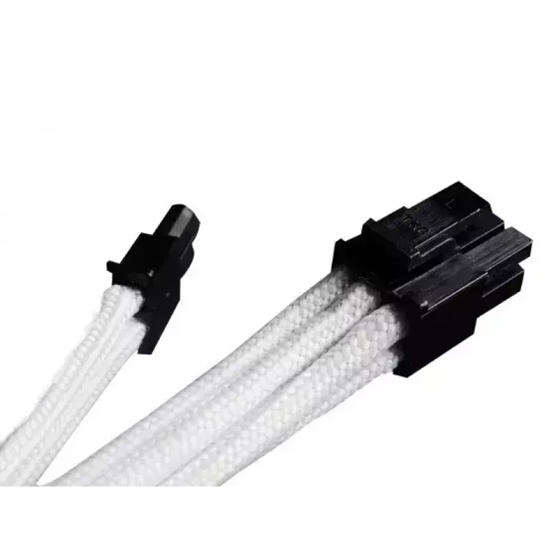 kabelis PCI-E 8pin(6+2) Silverstone SST-PP07-PCIW 0.25m