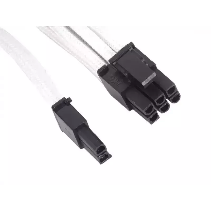 kabelis PCI-E 8pin(6+2) Silverstone SST-PP07-PCIW 0.25m
