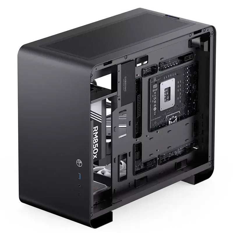 PC Case Jonsbo U4 Mini Mini Tower Melns