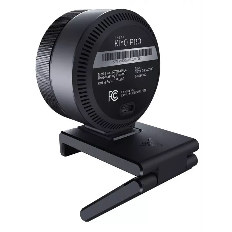 Webcam Razer Kiyo Pro 2.1 MP 1920 x 1080 pikseļi USB Melna