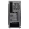 Aerocool DELTABKV1 ATX PC korpuss RGB priekšpuse pilns sānu logs 12cm ventilators melns