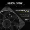 CORSAIR ventilators - Rs sērija Rs140 Max 140 mm viena iepakojums