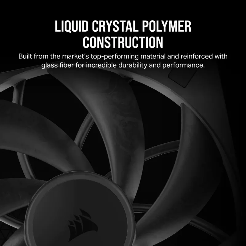 CORSAIR ventilators - Rs sērija Rs140 Max 140 mm viena iepakojums