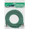 InLine komutācijas kabelis S/FTP PiMF Cat.6 250MHz PVC varš zaļš 5m