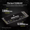 CORSAIR SSD - 4TB - MP600 Pro Nh PCI-E 4.0 (gen 4) x4 NVMe M.2