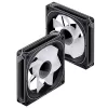 Jonsbo FR-505BR 12 cm ventilators, melns balts, 800–1800 RPM, 47,2 CFM