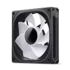 Jonsbo FR-505BR 12 cm ventilators, melns balts, 800–1800 RPM, 47,2 CFM