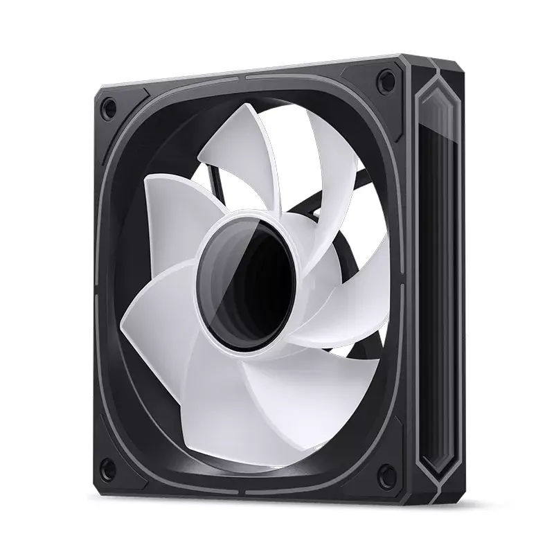 Jonsbo FR-505BR 12 cm ventilators, melns balts, 800–1800 RPM, 47,2 CFM
