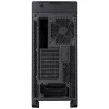 PC korpuss ASUS ProArt PA602 Midi Tower melns — ATX/EATX atbalsts, rūdīts stikls, 2x200 mm priekšējie ventilatori, 360 mm augšējais radiators, GPU līdz 450 mm