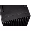 PC korpuss ASUS ProArt PA602 Midi Tower melns — ATX/EATX atbalsts, rūdīts stikls, 2x200 mm priekšējie ventilatori, 360 mm augšējais radiators, GPU līdz 450 mm