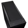 PC korpuss ASUS ProArt PA602 Midi Tower melns — ATX/EATX atbalsts, rūdīts stikls, 2x200 mm priekšējie ventilatori, 360 mm augšējais radiators, GPU līdz 450 mm