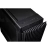 PC korpuss ASUS ProArt PA602 Midi Tower melns — ATX/EATX atbalsts, rūdīts stikls, 2x200 mm priekšējie ventilatori, 360 mm augšējais radiators, GPU līdz 450 mm