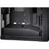 PC korpuss ASUS ProArt PA602 Midi Tower melns — ATX/EATX atbalsts, rūdīts stikls, 2x200 mm priekšējie ventilatori, 360 mm augšējais radiators, GPU līdz 450 mm