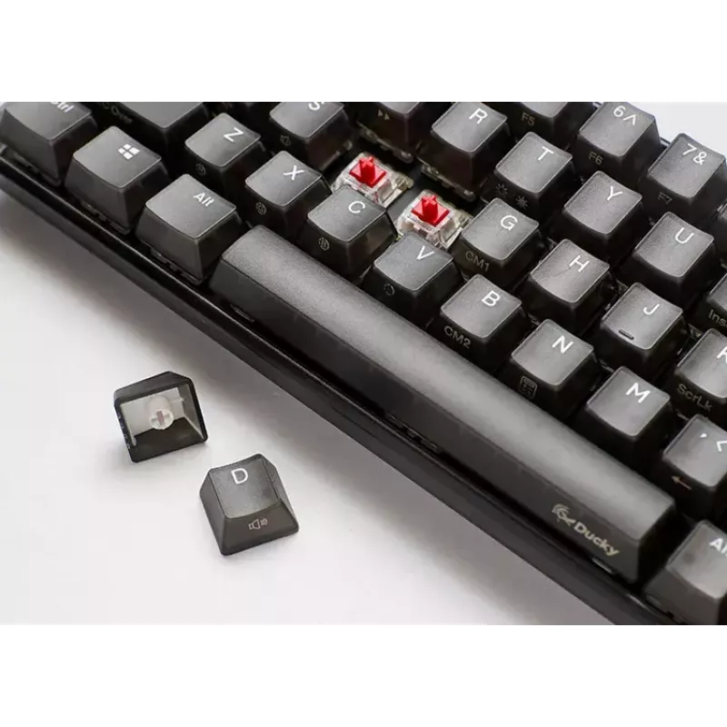 Ducky One 3 Aura SF klaviatūra spēlēm USB QWERTY melna 67 taustiņi RGB