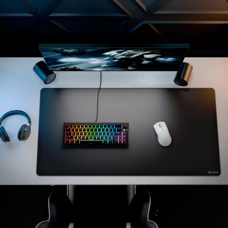Peļu paliktnis Glorious Gaming Glorious pele Pad 2 XXL Stitched Melns