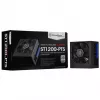 Barošanas bloks SILVERSTONE ST1200-PTS 1200 W 80 PLUS Platinum, 20+4 pin ATX, 120 mm ventilators, Melns