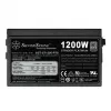 Barošanas bloks SILVERSTONE ST1200-PTS 1200 W 80 PLUS Platinum, 20+4 pin ATX, 120 mm ventilators, Melns