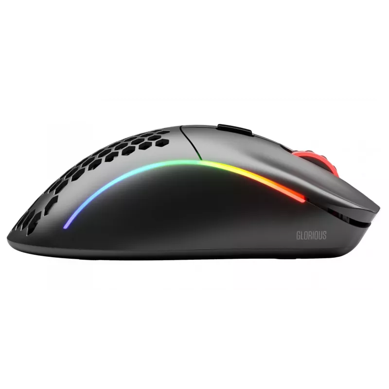 Glorious Gaming Glorious Model D Wireless - matēti melns, labās rokas, RF bezvadu, 19000 DPI, melns