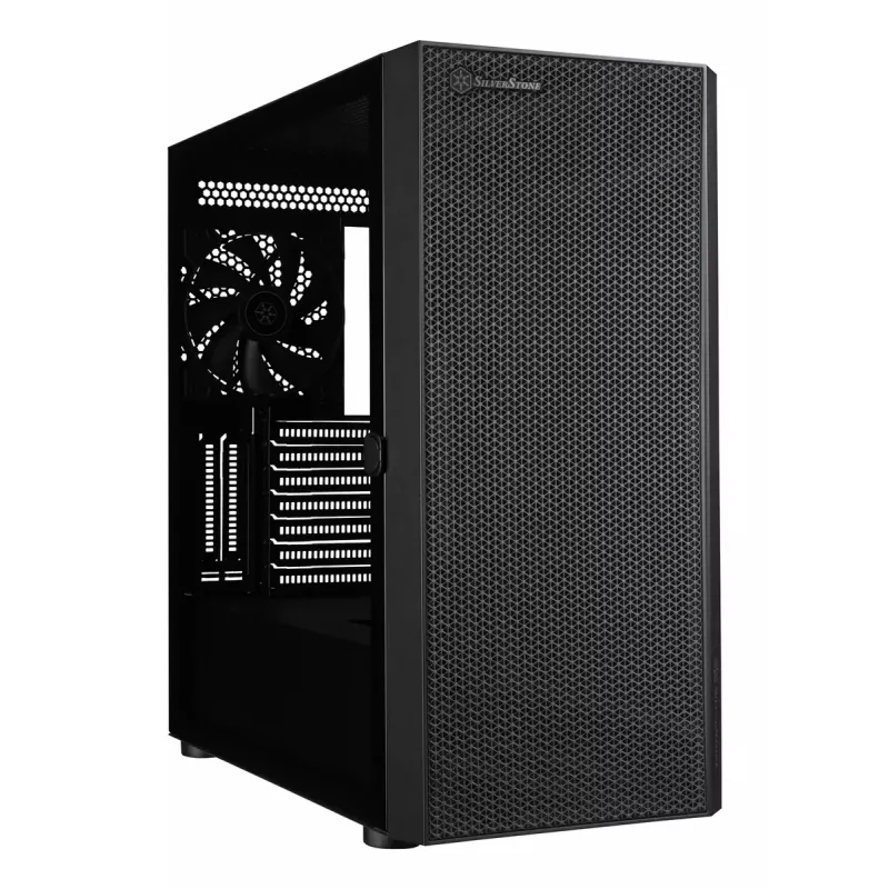 PC Case Silverstone SETA H1 Midi Tower Melns