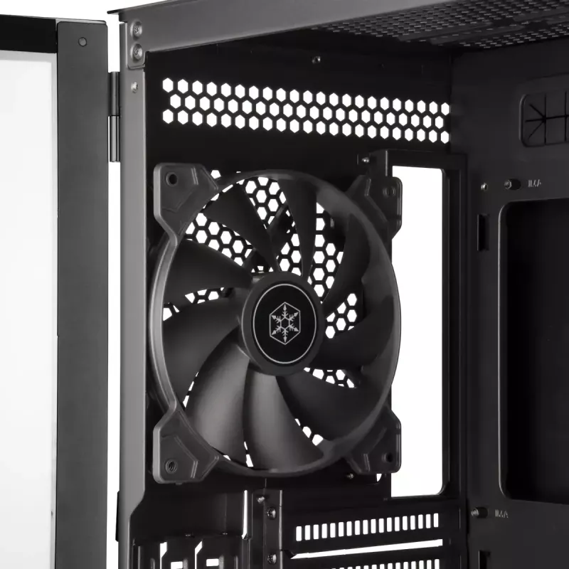 PC Case Silverstone SETA H1 Midi Tower Melns