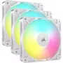 Ventilators Corsair RS120 ARGB 12 cm Balts 420-2100 RPM 3 gab.