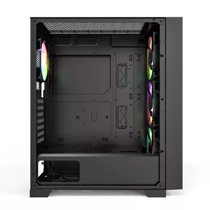 Montech AIR 1000 PREMIUM Midi Tower datora korpuss, melns