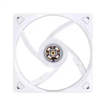 Jonsbo CR-3000 ARGB balta ventilators 12 cm 600–1500 RPM hidrauliskais