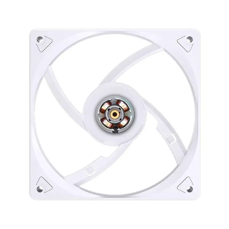 Jonsbo CR-3000 ARGB balta ventilators 12 cm 600–1500 RPM hidrauliskais