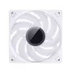 Jonsbo CR-3000 ARGB balta ventilators 12 cm 600–1500 RPM hidrauliskais
