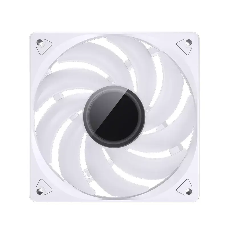 Jonsbo CR-3000 ARGB balta ventilators 12 cm 600–1500 RPM hidrauliskais