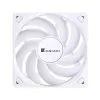 Jonsbo CR-3000 ARGB balta ventilators 12 cm 600–1500 RPM hidrauliskais