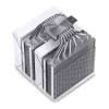 Jonsbo CR-3000 ARGB balta ventilators 12 cm 600–1500 RPM hidrauliskais