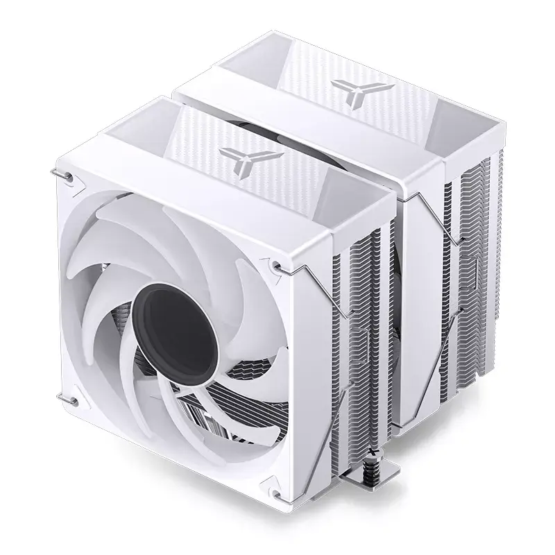Jonsbo CR-3000 ARGB balta ventilators 12 cm 600–1500 RPM hidrauliskais