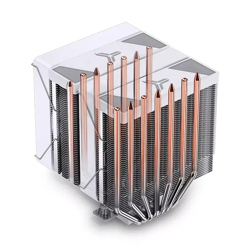 Jonsbo CR-3000 ARGB balta ventilators 12 cm 600–1500 RPM hidrauliskais