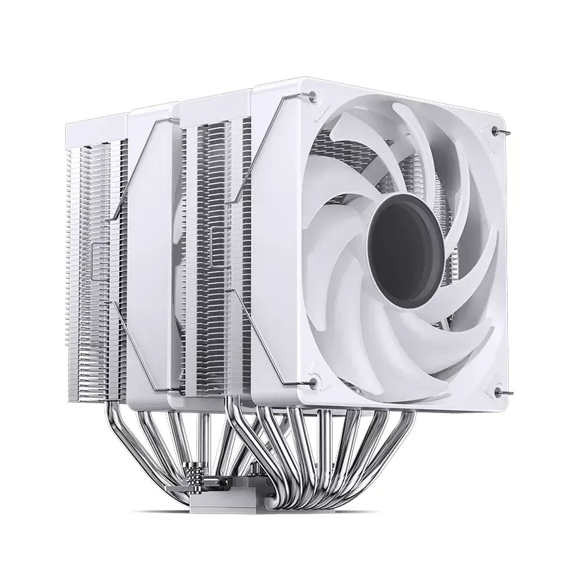 Jonsbo CR-3000 ARGB balta ventilators 12 cm 600–1500 RPM hidrauliskais