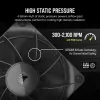 CORSAIR Rx Series Icue Link Rx120 120 mm ventilatora trīskāršais ventilatoru komplekts