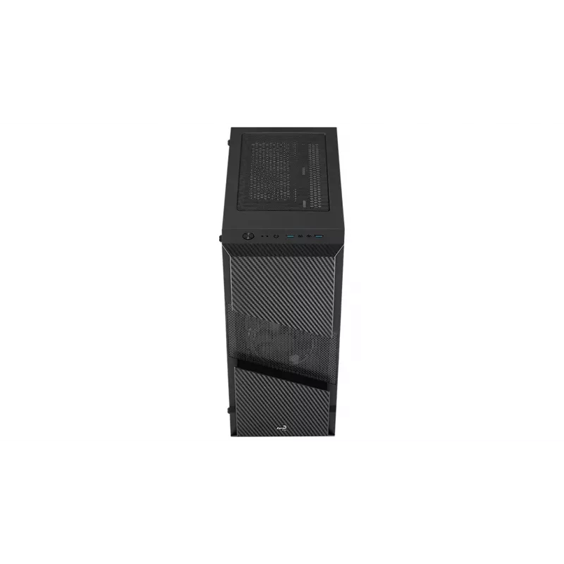 Aerocool Menace Saturn FRGB Midi Tower Melns