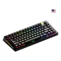 Mehāniska spēļu tastatūra GLORIOUS GMMK 3 PRO HE 75% Wireless RF + Bluetooth, RGB, US QWERTY, melna