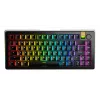 Mehāniska spēļu tastatūra GLORIOUS GMMK 3 PRO HE 75% Wireless RF + Bluetooth, RGB, US QWERTY, melna