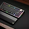 Mehāniska spēļu tastatūra GLORIOUS GMMK 3 PRO HE 75% Wireless RF + Bluetooth, RGB, US QWERTY, melna