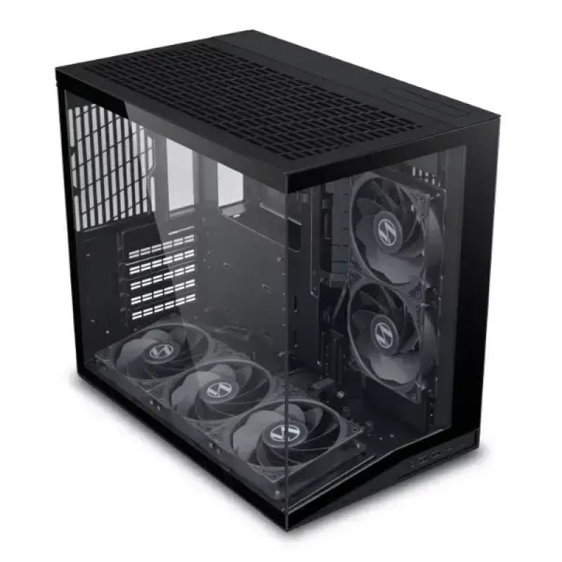 Datora korpuss Lian Li PC-Gehäuse O11 Dynamic Mini V2 Flow Melns