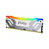 Kingston Technology FURY 48 GB 8400 MT/s DDR5 CL40 CUDIMM (2 gab. komplekts) Renegade RGB balta XMP