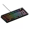 Mehāniskā tastatūra GLORIOUS GMMK 3 75% Barebones, vadu USB, RGB, melna