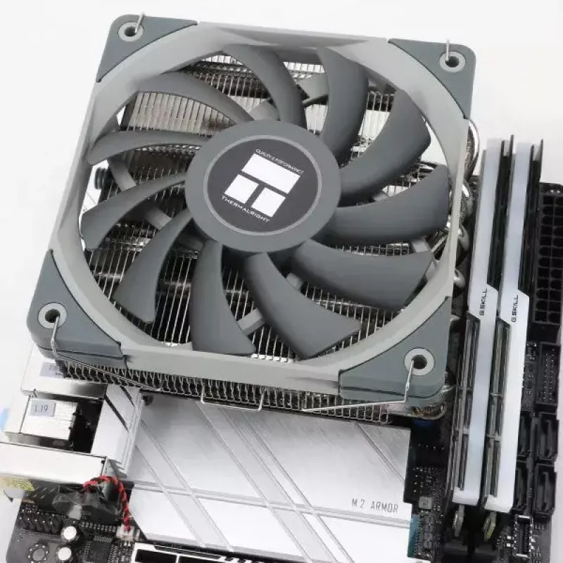 Heatsink/Radiator Thermalright AXP120-X67 12 cm Melns pelēka Metallic