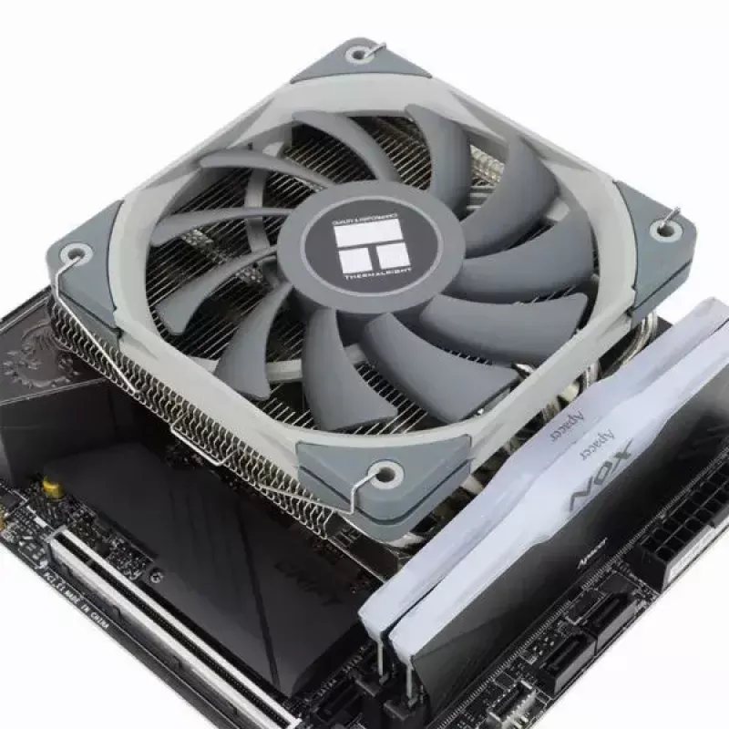 Heatsink/Radiator Thermalright AXP120-X67 12 cm Melns pelēka Metallic