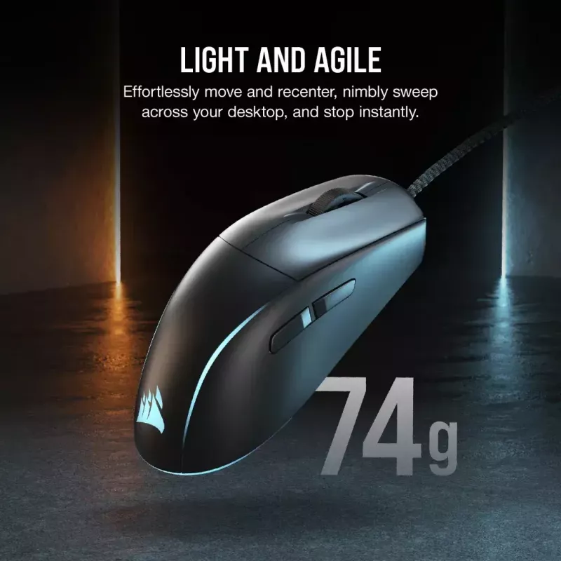Pele Corsair M75 Lightweight RGB USB Type-A