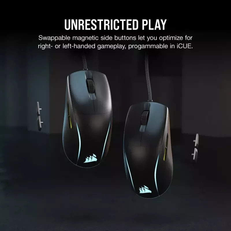 Pele Corsair M75 Lightweight RGB USB Type-A