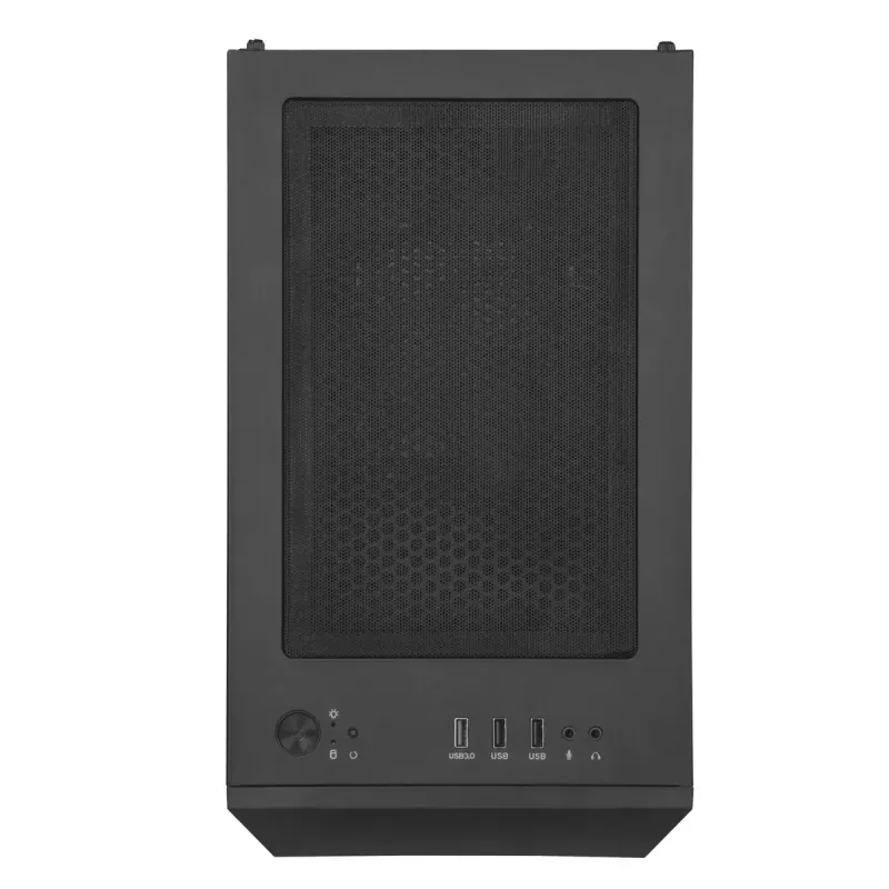 PC korpuss Silverstone FARA H1M Micro Tower melns