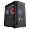 PC korpuss Silverstone FARA H1M Micro Tower melns